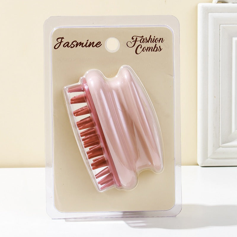 Elliptical Scalp Massage Shampoo Brush