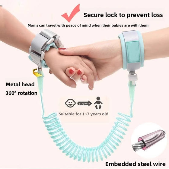 Adjustable Children Safety Leash with Lock Anti-Loss Wrist Strap product image 1