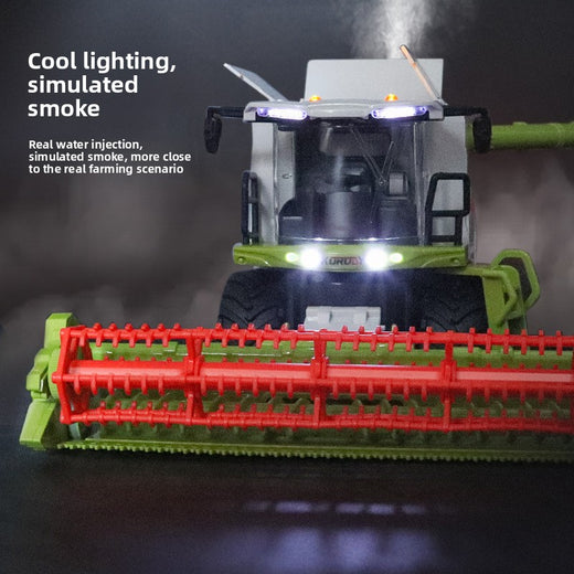 Corn and Wheat Harvester with Lighting