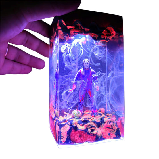 Horror Character Epoxy Resin Desktop Lamp product image 5