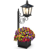 Solar Powered Flower Pot Decorative Light