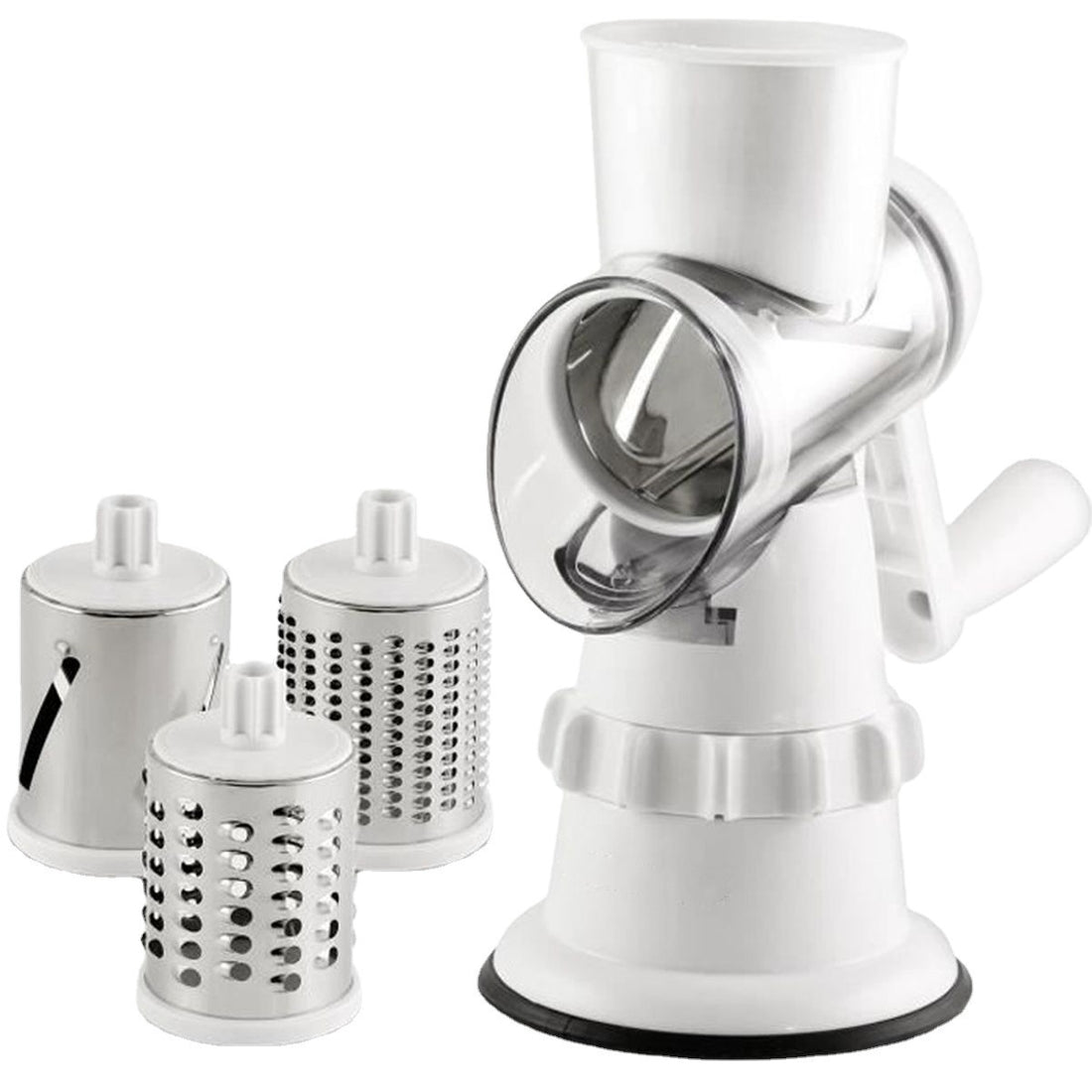 3-in-1 Vegetable Slicer, disassembled for storage