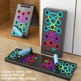 Multifunctional Foldable Push Up Training Board