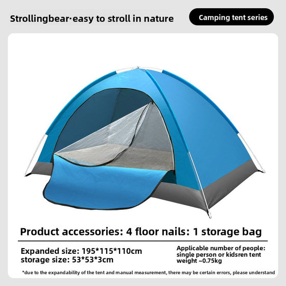 Automatic Pop Up Camping Tent with Sun Protection Camping Shelter & Sleep product image 5