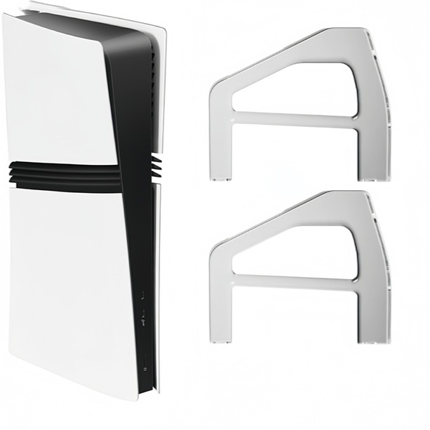 Plastic game console stand