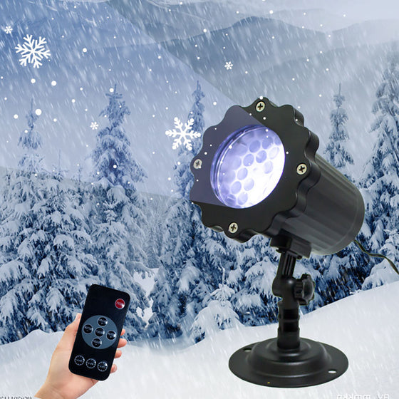 LED Snowflake Projection Light Decor product image 4