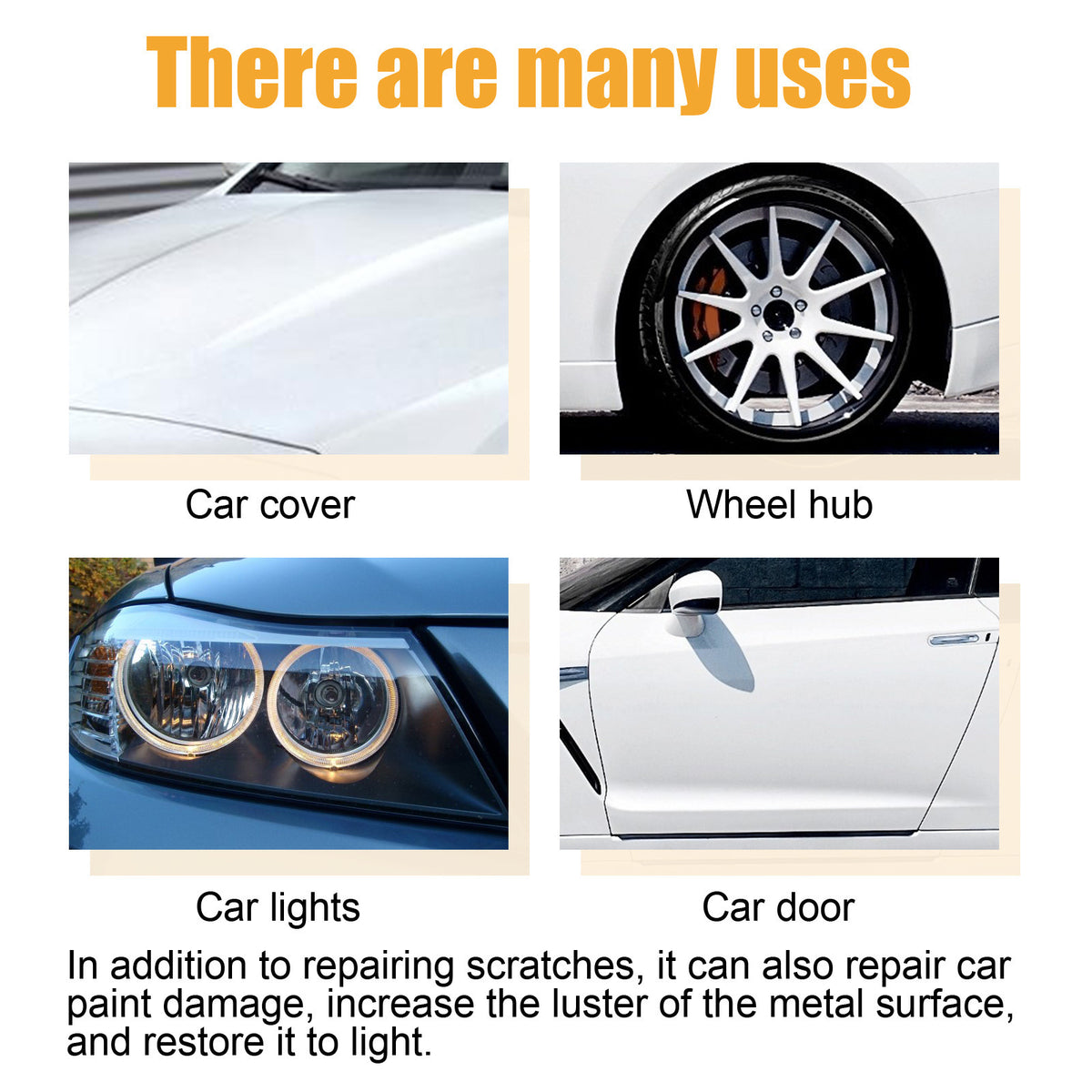 Car Scratch Removal Polish Cream
