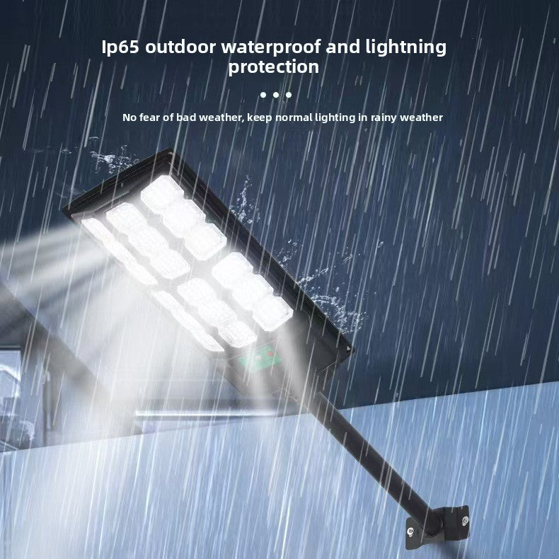 Solar Powered LED Street Light with Motion Sensor