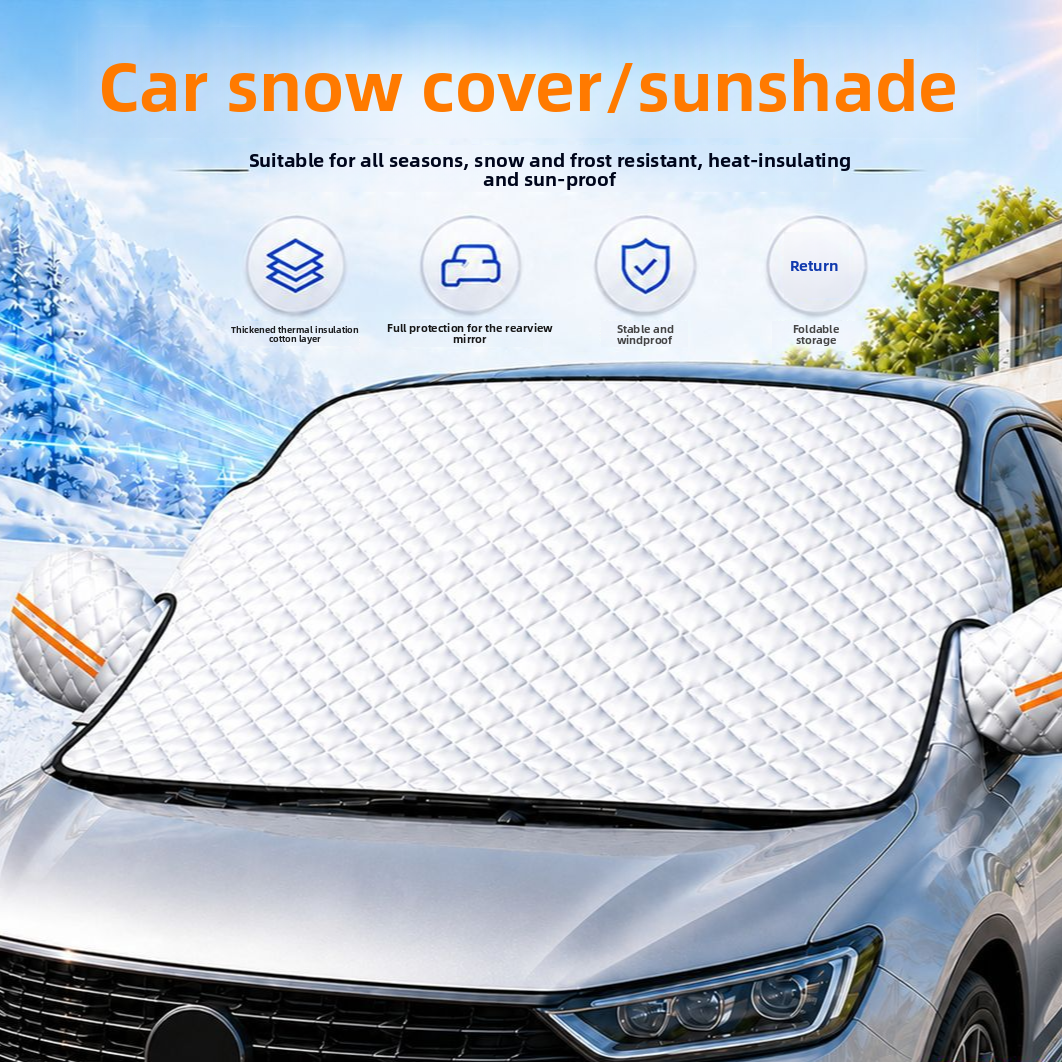 Magnetic Car Windshield Snow Protector product image 1