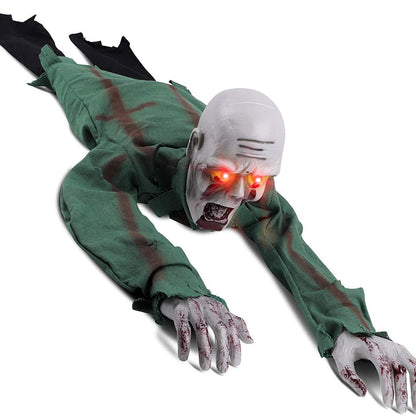 Voice Controlled Glowing Crawling Ghost Decoration