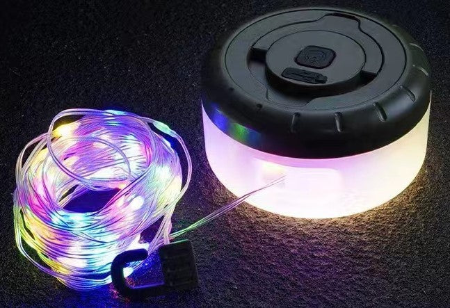 Rechargeable Outdoor Camping LED String Lights
