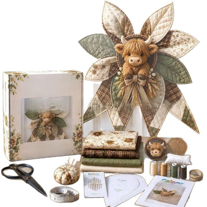 Large Patchwork Bow Sewing Kit