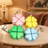 Luminous Four Leaf Clover Stress Relief Keychain