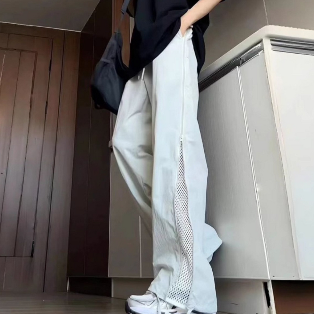 American Style Outdoor Mesh Breathable Quick-drying Pants