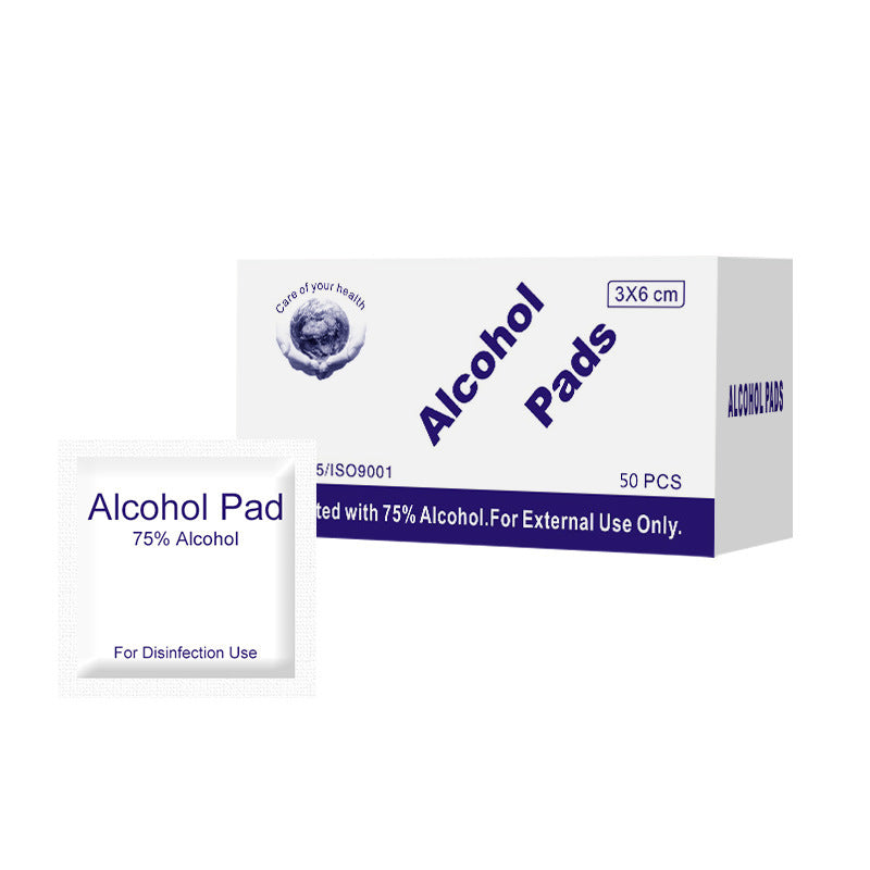 Disposable Alcohol Cotton Pads for Cleaning and Sterilization