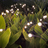 Solar Outdoor Waterproof Firefly Garden Light with LED
