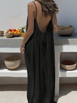 Strappy Backless Long Dress