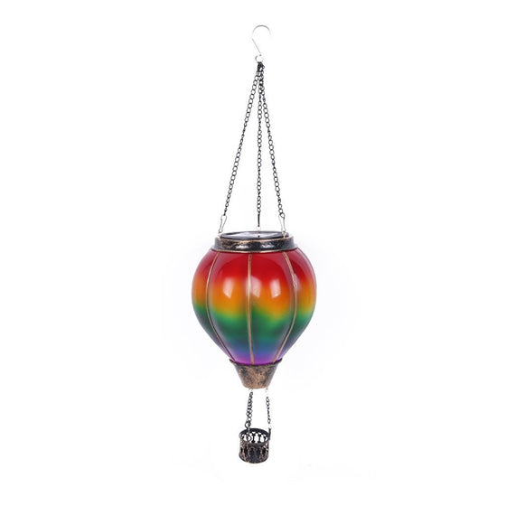 American Flag Hot Air Balloon Solar Lantern Outdoor & Pond Lighting product image 4