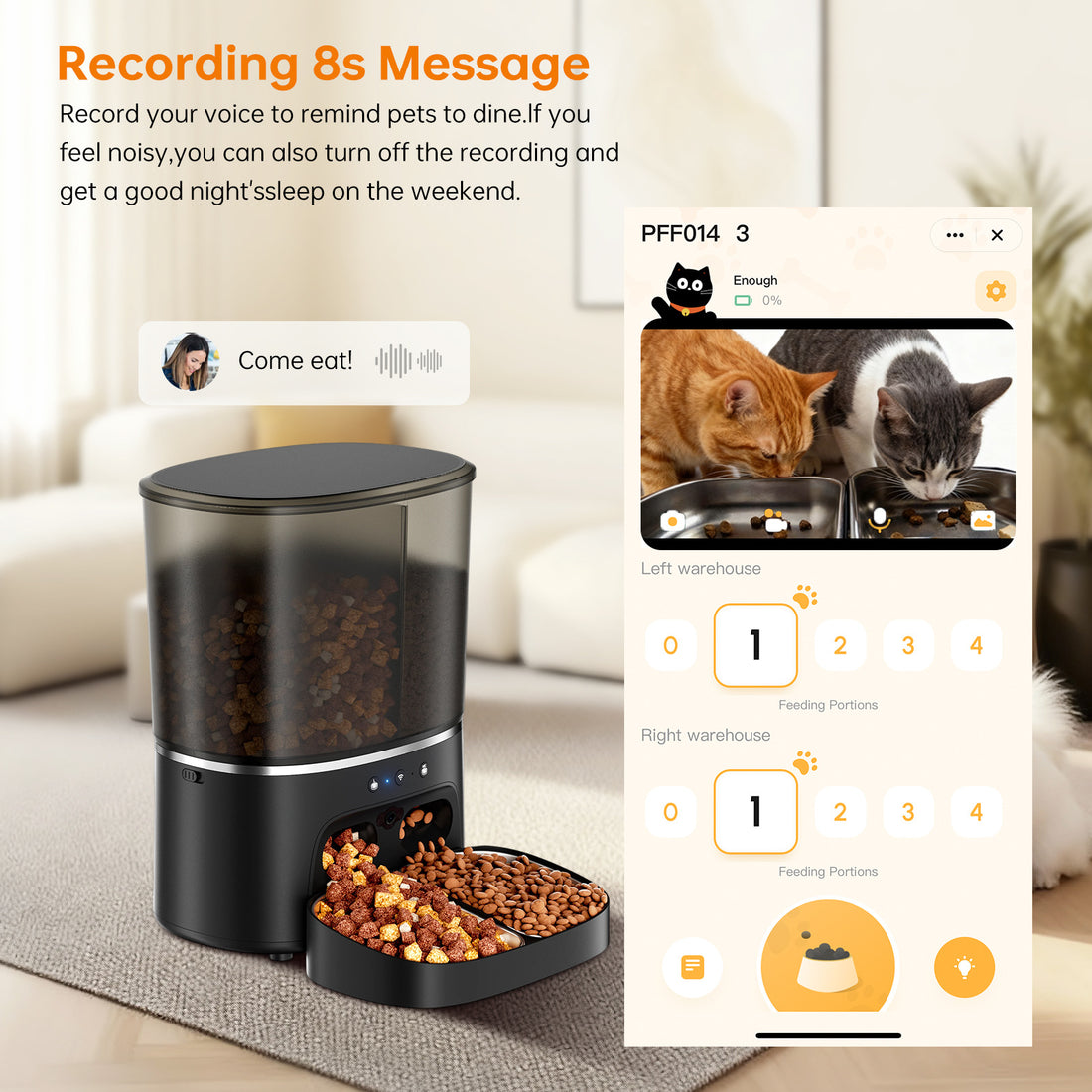 Pet Feeder with Camera