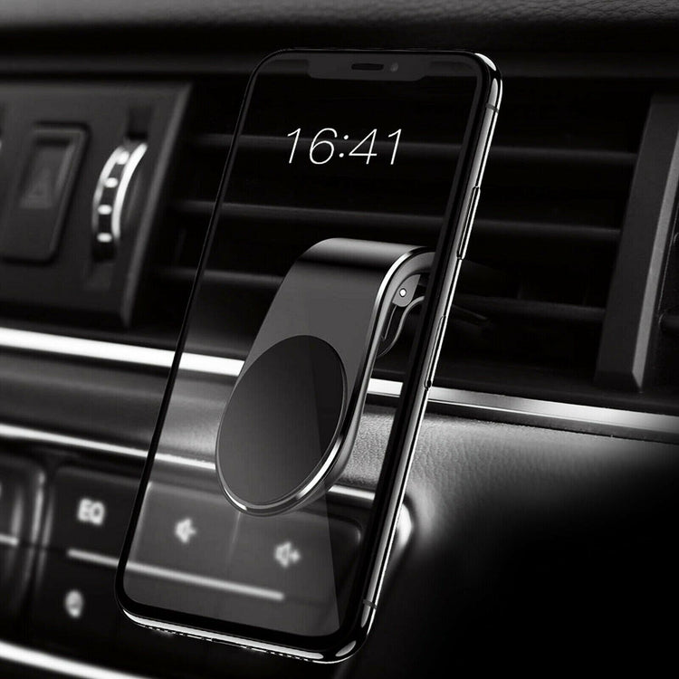 Magnetic car air vent phone holder metal plate accessory