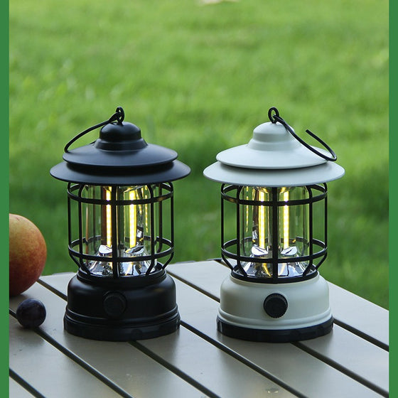 Retro Solar Rechargeable Camping Lantern Outdoor Lighting & Tools product image 3