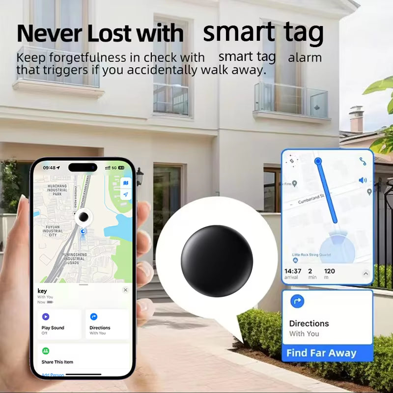 1/ 4Pack GPS Tracker Strong Magnetic Car Vehicle Tracking Anti-Loss Positioning Device Car Locator Work with Apple Find My APP