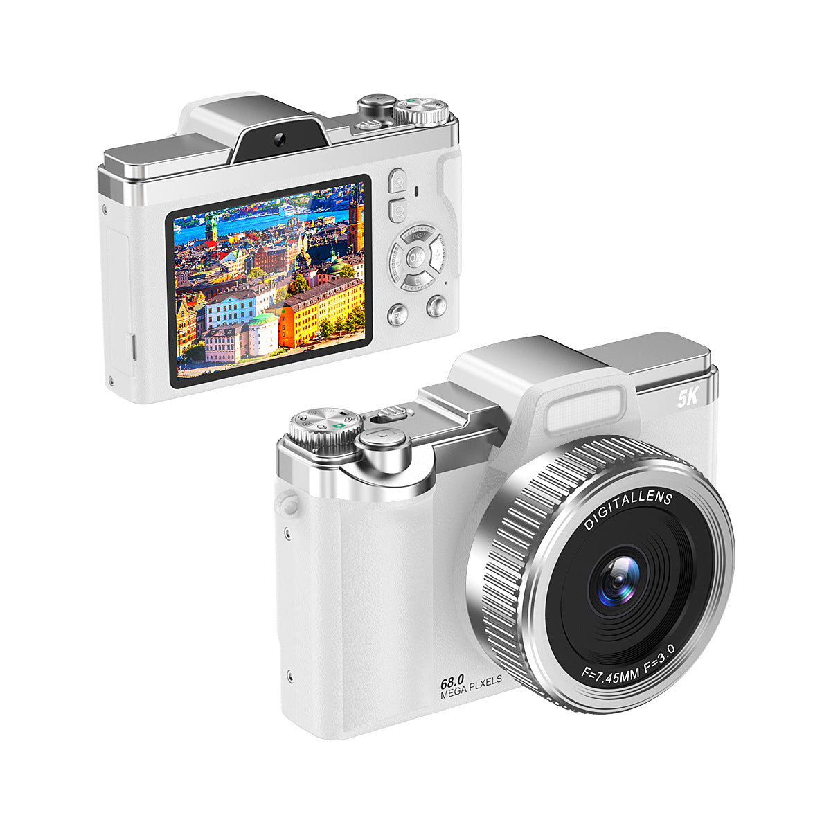 High Pixel CCD Camera with 4K Dual Lens