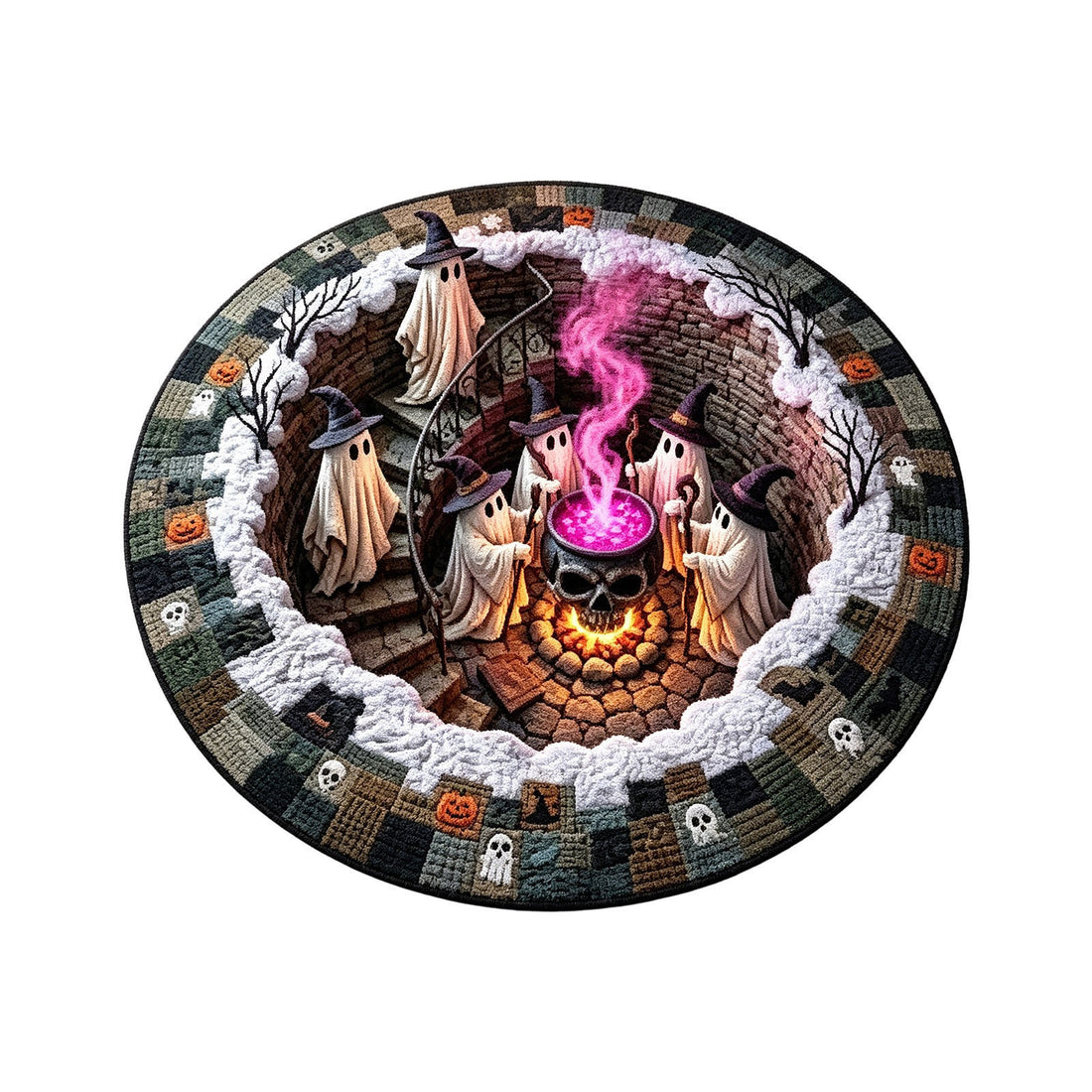 Decorative Round Area Rug