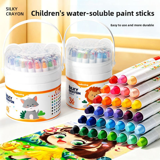 Water-Soluble Twistable Coloring Crayons