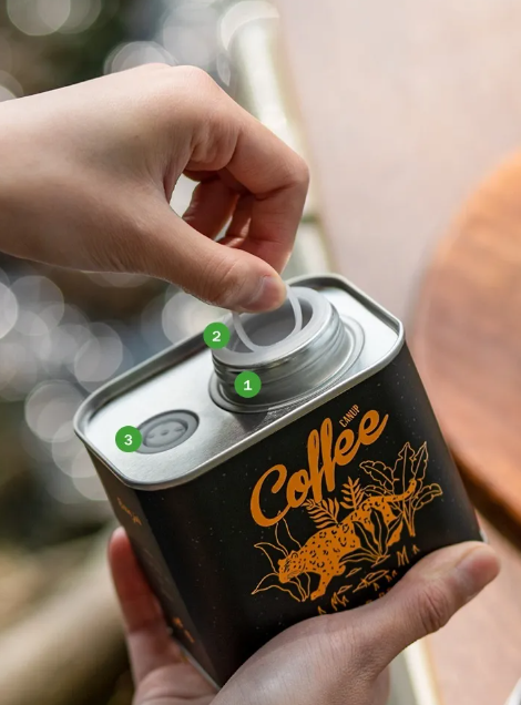 Airtight Coffee Bean Storage Canister