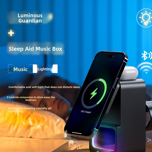 Bluetooth Speaker Wireless Charger