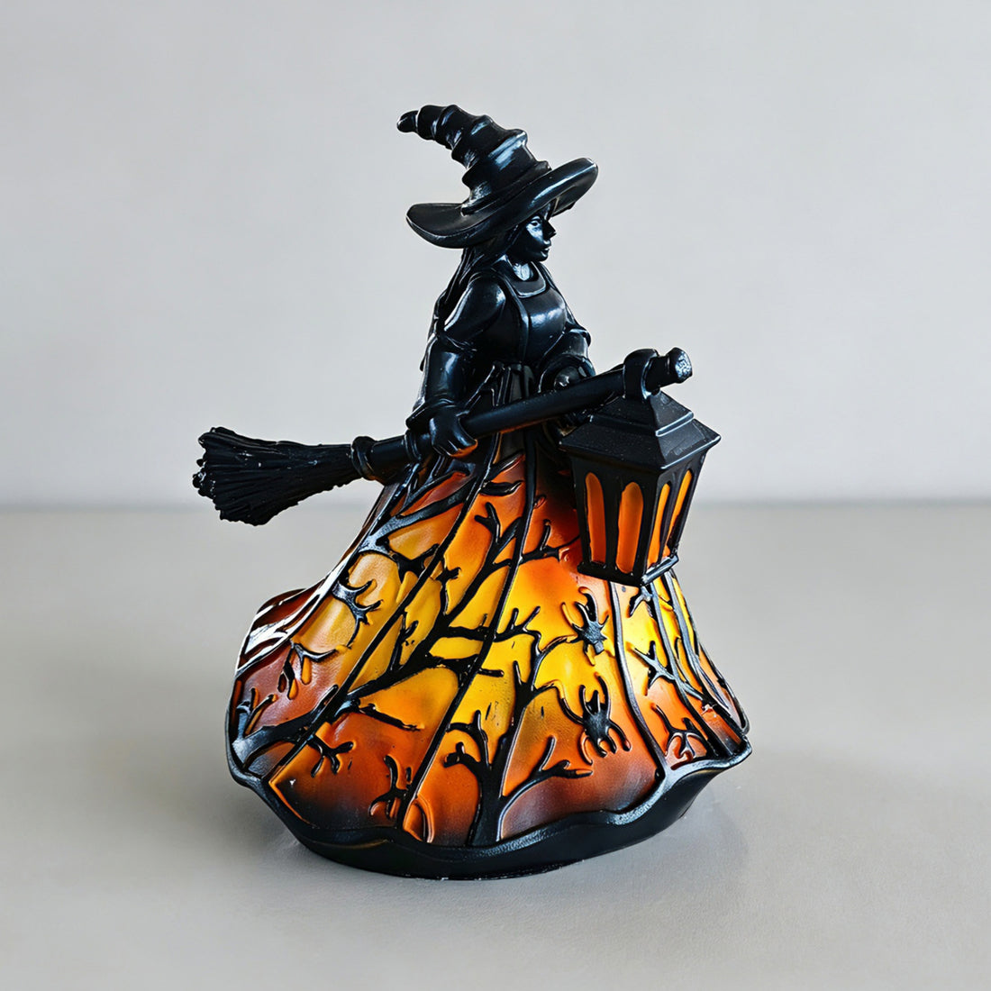 Halloween Witch Decoration Ornaments Witch Desktop Lamp
