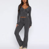 Two-piece jacket and trousers
