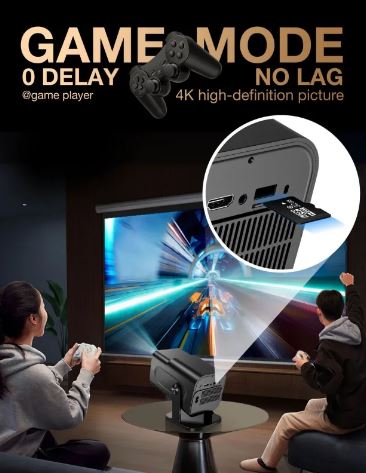 Android Gaming & Movie Projector