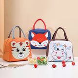 Cartoon Insulated Lunch Bag with Aluminum Foil