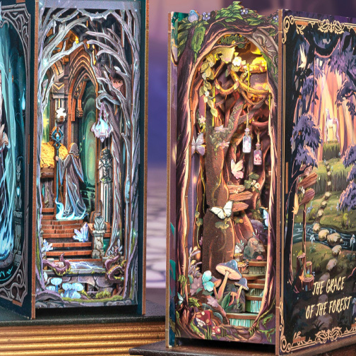 Forest Magic Book Building Toy Blocks