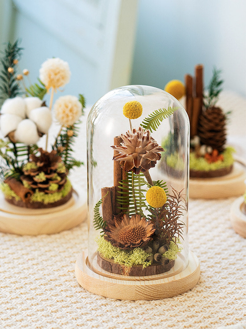 Eternal Flower Glass Dome Display