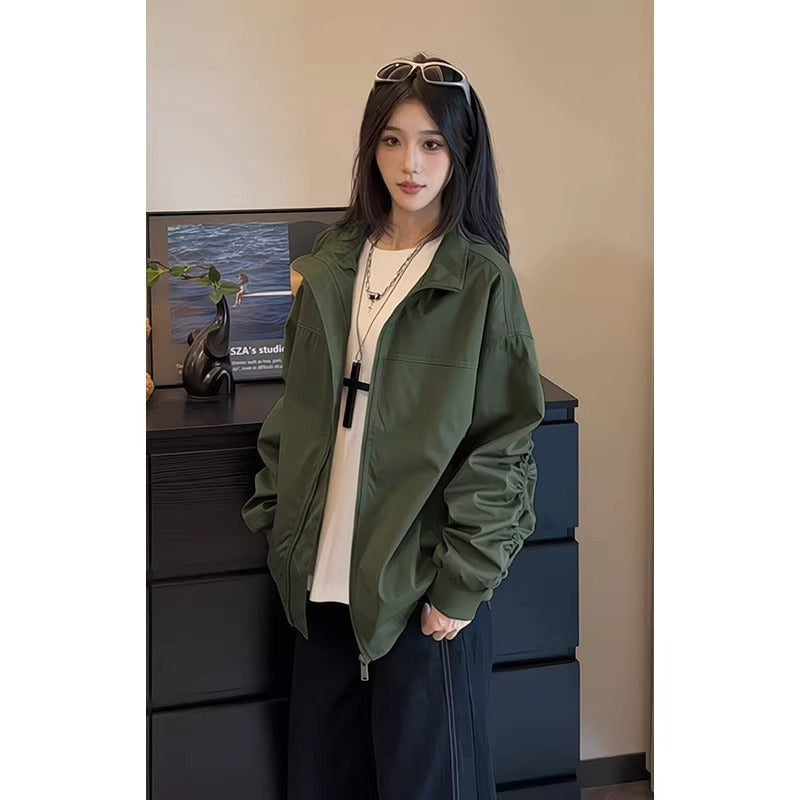 Unisex Autumn Three-Proof Loose Fit Outdoor Jacket