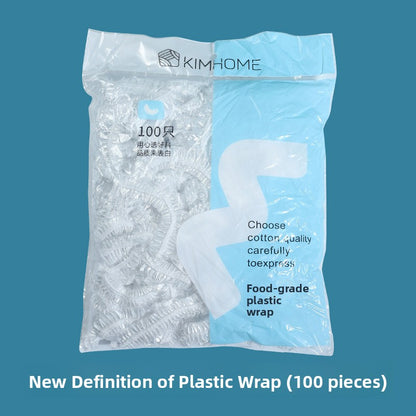 Single-use food-grade plastic wrap kit