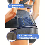 Hip-restraining and waist-protection device