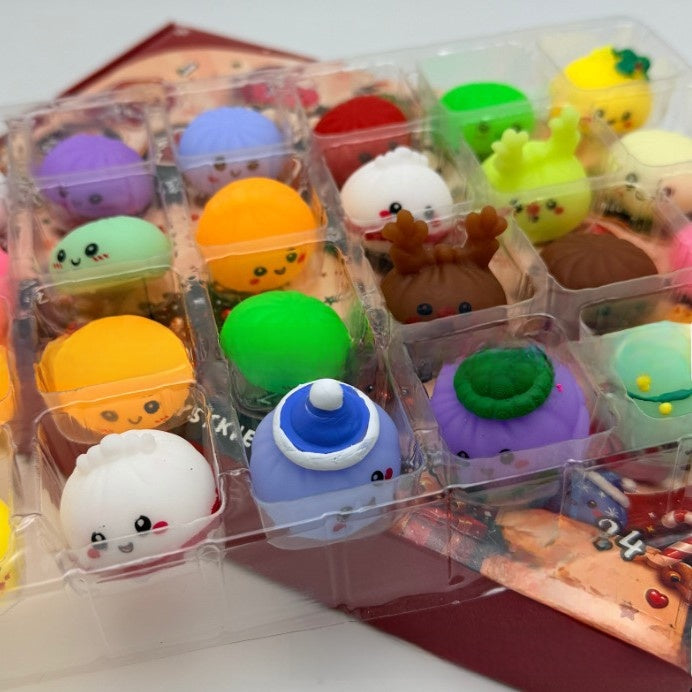 Christmas Squishies Advent Calendar 24 Days Squishy Toy Holiday Countdown