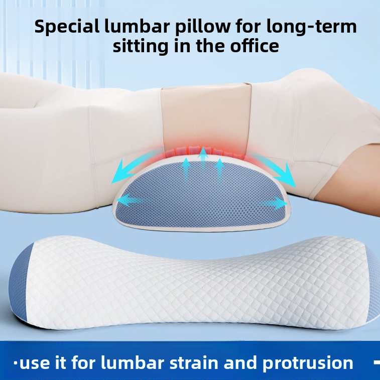 Lumbar Support Pillow for Sleeping