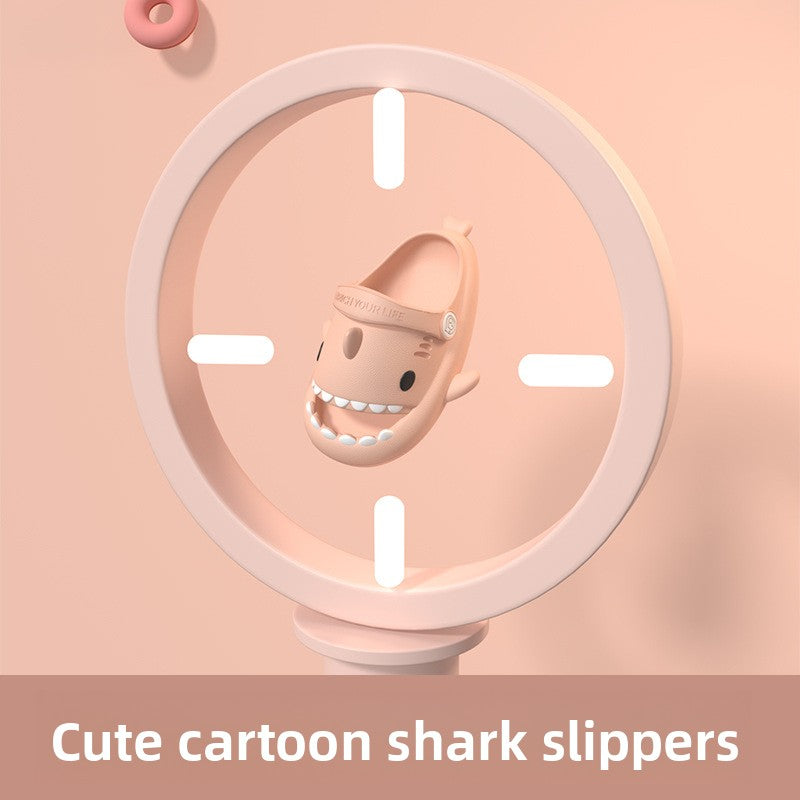 Children Cartoon Shark EVA Slippers