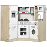 Kids kitchen playset full view with stove and sink