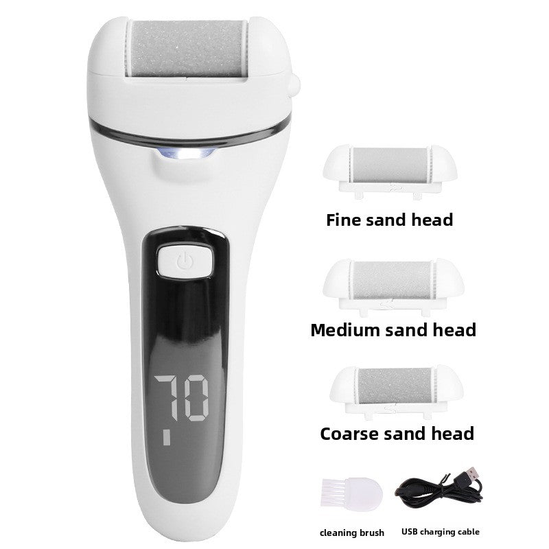 Electric foot file with USB cable and cleaning brush, photo 4