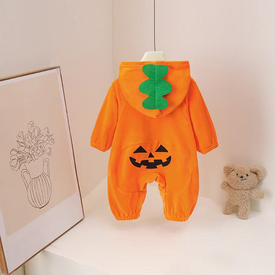 Baby Pumpkin Elf Jumpsuit
