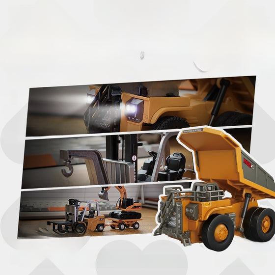 Full-scale mini excavator dump truck product image 2