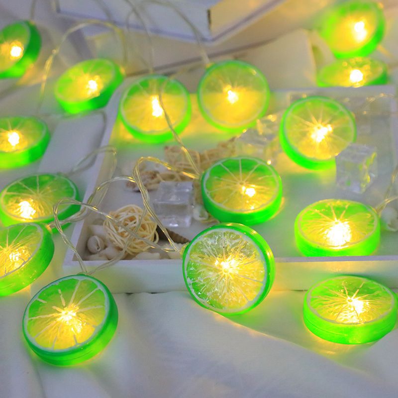 LED Lemon Slice String Lights for Decoration