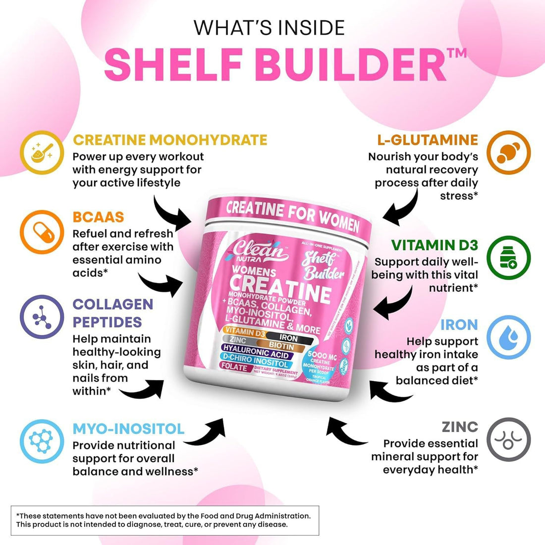 Women Creatine Nutritional Powder product image 4