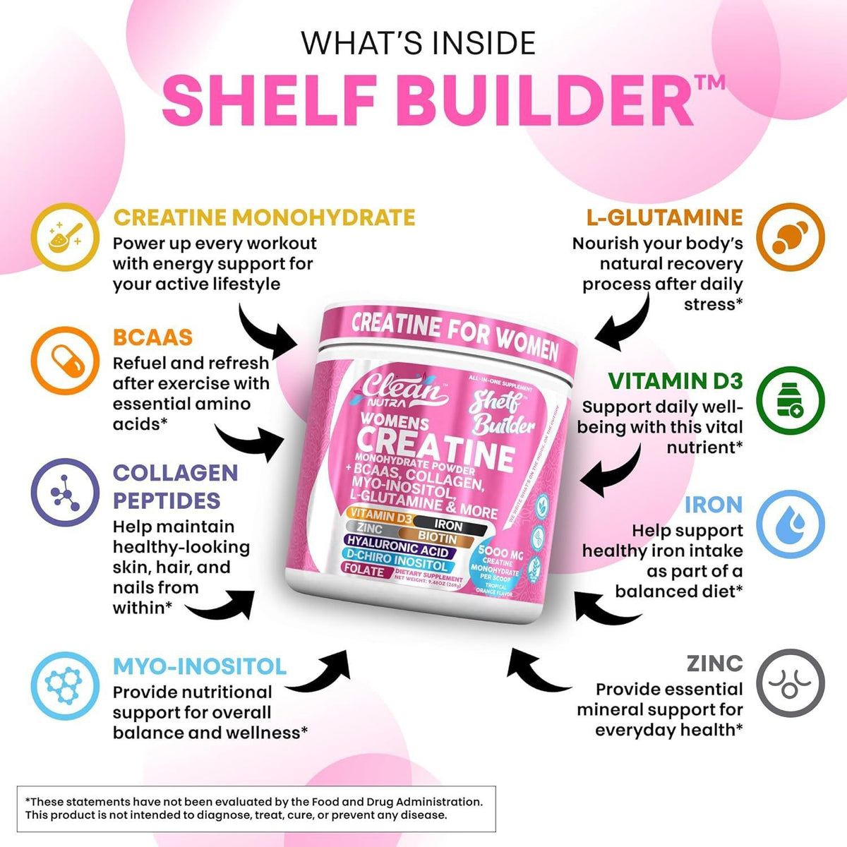 Women Creatine Nutritional Powder product image 4